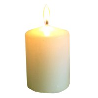 Pillar candle white 65 x 90mm